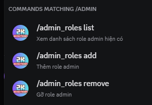 hình ảnh lệnh quản lý nhân sự